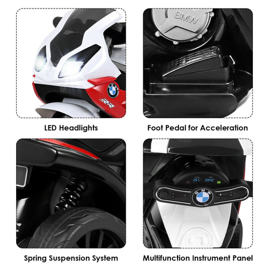 BMW Electric Motorcycle for Kids with Rechargeable Battery Included