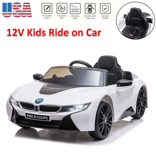 Load image into Gallery viewer, BMW I8 12V Kids Ride on Car with Remote Control and MP3 Player - Electric Vehicle Toy

