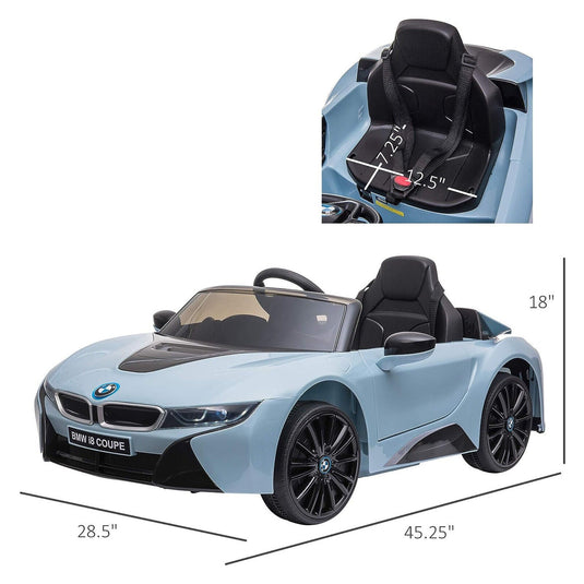 BMW I8 Coupe Style Electric Kids Ride-On Car 12V Battery Powered Toy