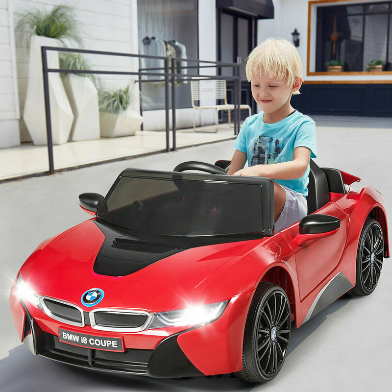 Load image into Gallery viewer, BMW I8 Electric Ride-On Car for Kids with MP3 and Remote Control - Red
