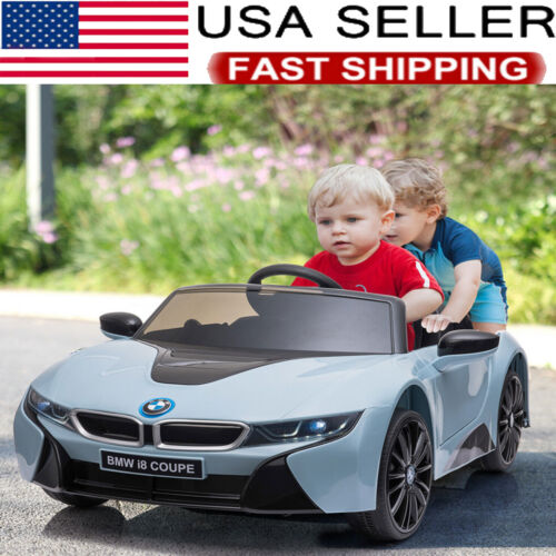 Load image into Gallery viewer, BMW I8 Kid Ride on Car: Electric Powered Toy with 2.4G Remote Control and Official License
