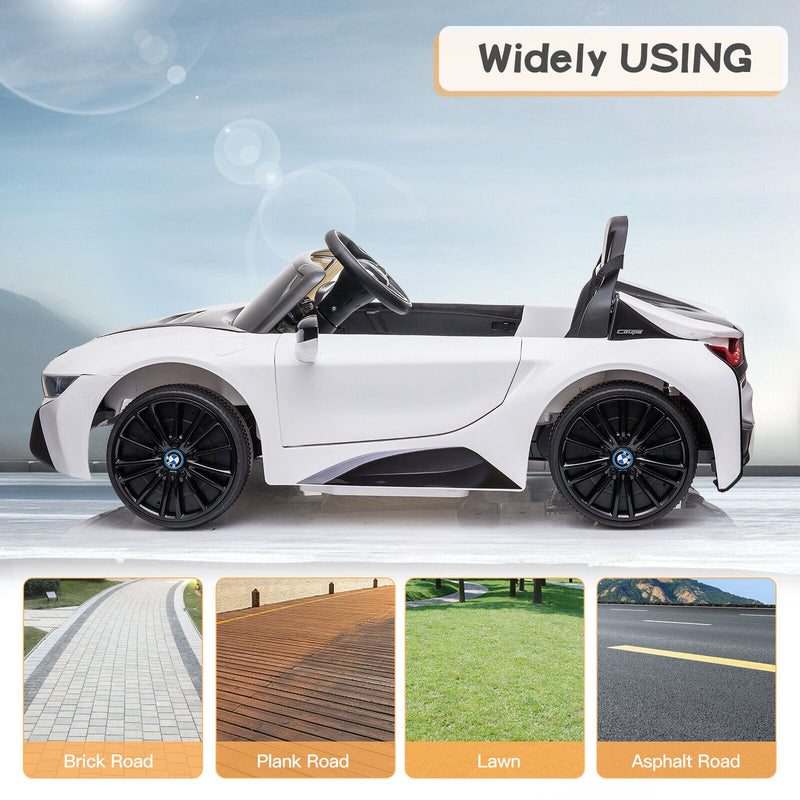 Load image into Gallery viewer, BMW i8 Electric Ride-On Car for Kids with Remote Control - 12V Powered
