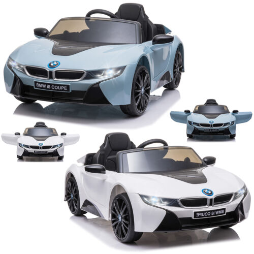 Load image into Gallery viewer, BMW i8 Licensed 12V Electric Ride-On Car for Kids with Remote Control
