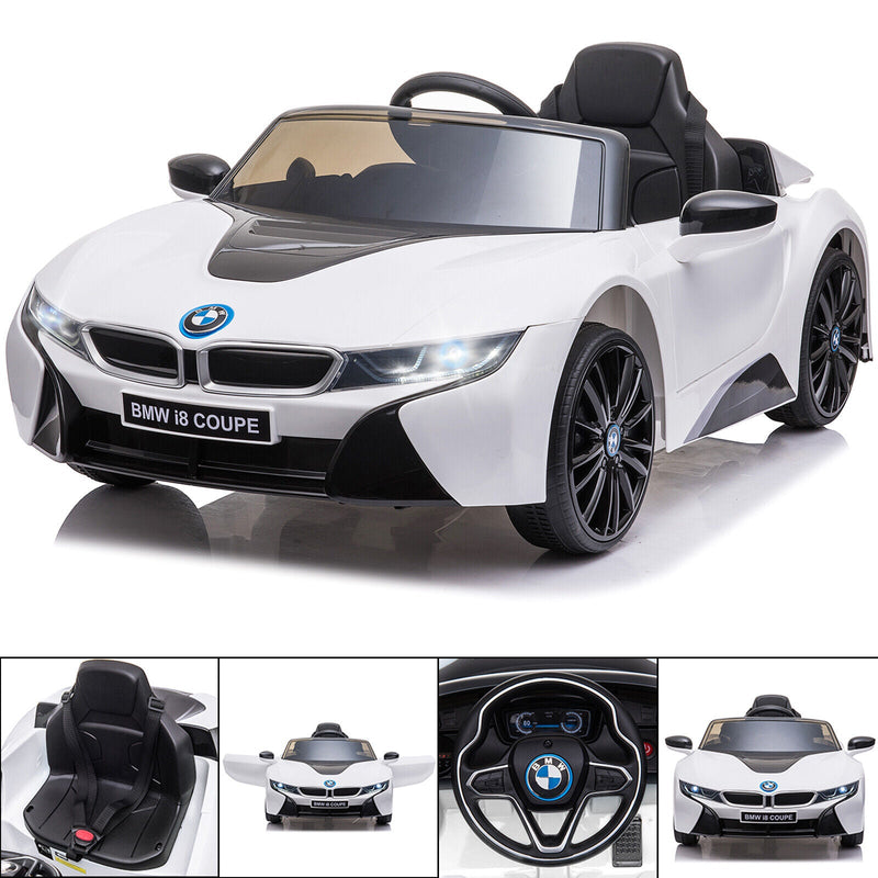 Load image into Gallery viewer, BMW i8 Licensed 12V Electric Ride-On Car for Kids with Remote Control
