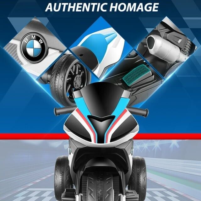 Load image into Gallery viewer, BMW Kids 12V Electric Motorcycle Ride-On Toy - Black
