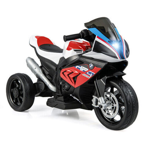Load image into Gallery viewer, BMW Kids Motorcycle Ride-On Toy for Ages 3-8 - Red
