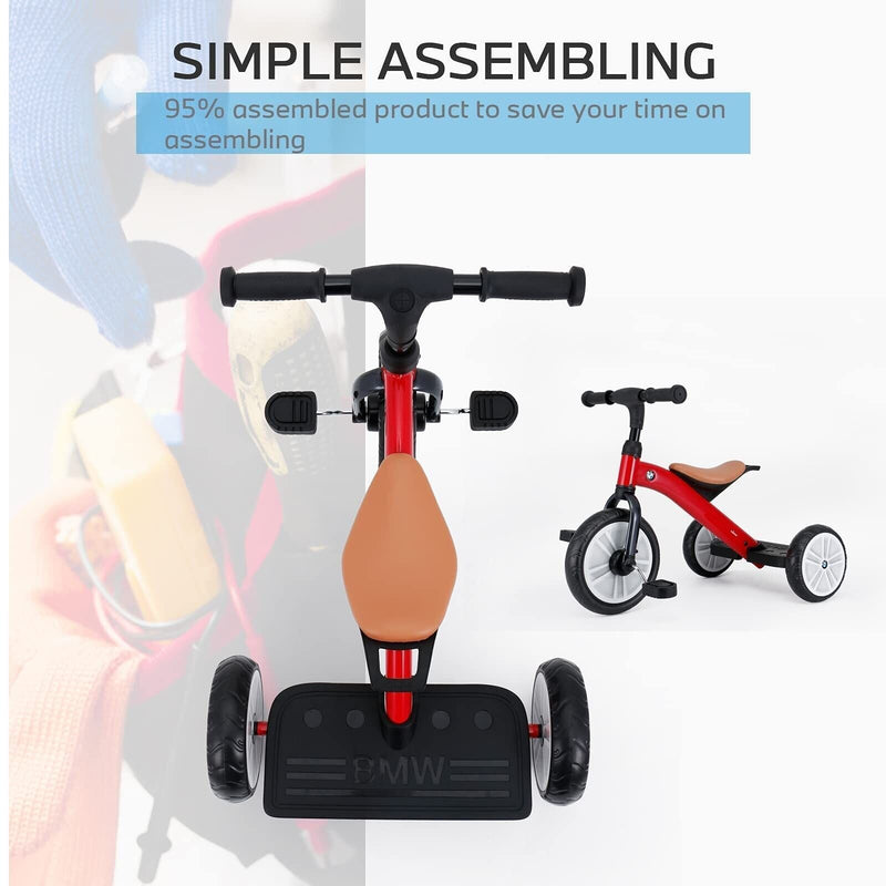 Load image into Gallery viewer, BMW Toddler Tricycle for Ages 2-5: The Perfect Gift for Young Boys and Girls
