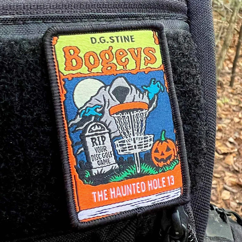 Load image into Gallery viewer, Bogey Bumps - Disc Golf Patch - Hook And Loop
