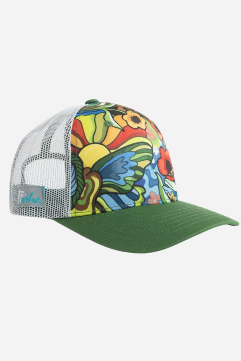 Load image into Gallery viewer, Boho Bass Abstract Trucker Hat
