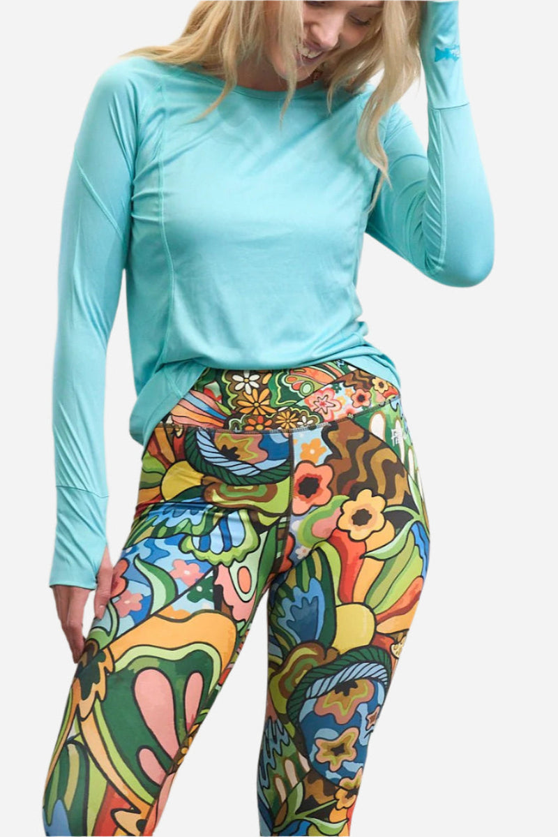 Load image into Gallery viewer, Boho Bass High-Waisted Leggings
