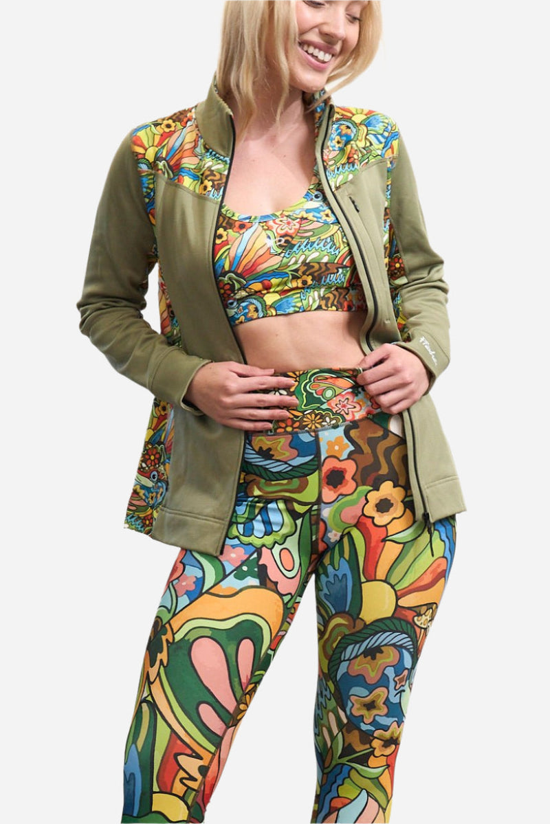 Load image into Gallery viewer, Boho Bass High-Waisted Leggings
