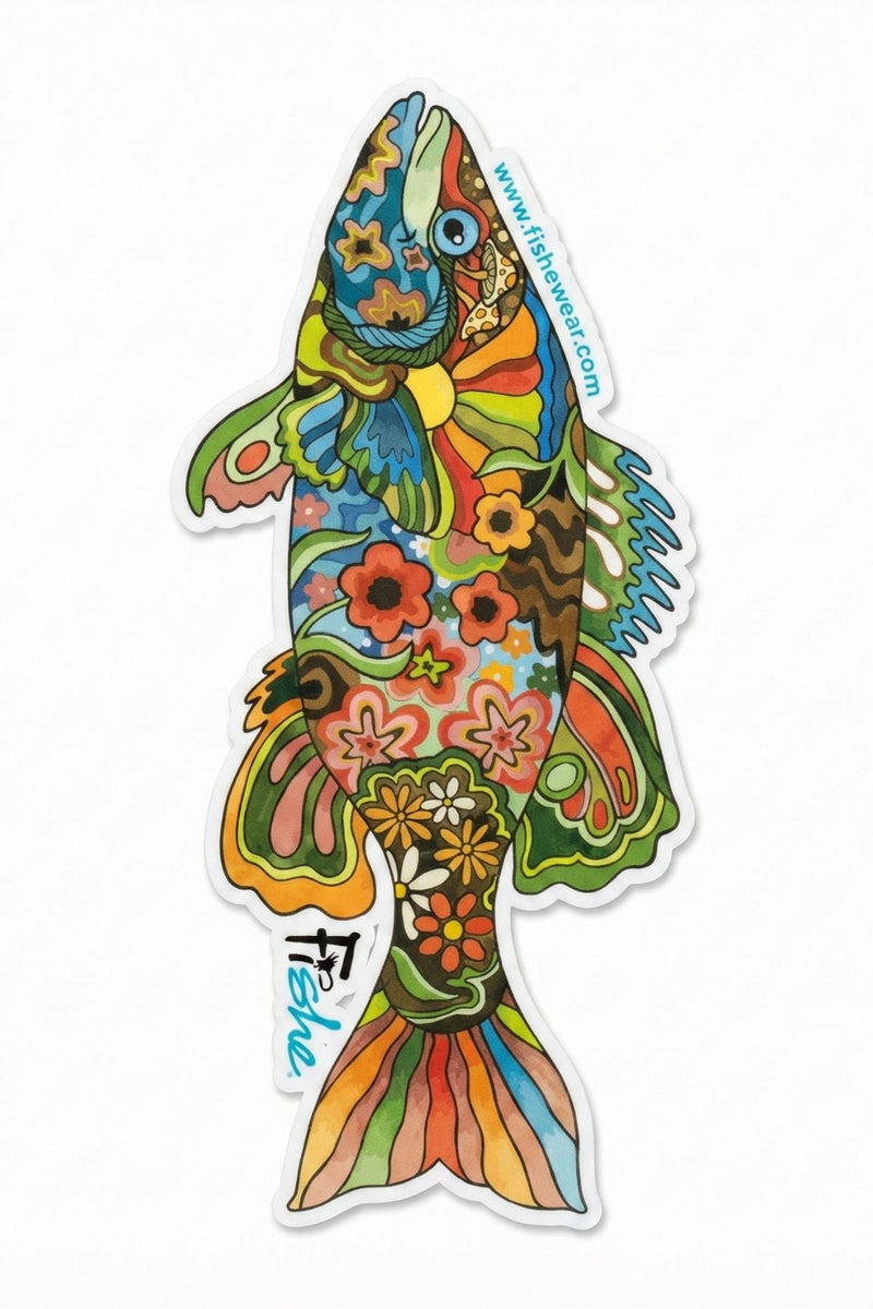 Load image into Gallery viewer, Boho Bass Sticker
