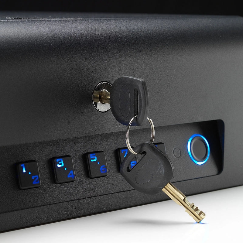 Load image into Gallery viewer, BoostedSafe Elite: Fingerprint, Key &amp; Digital Combo
