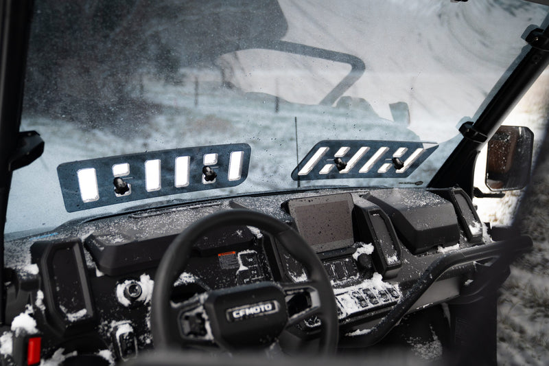 Load image into Gallery viewer, 2025 CF Moto UForce U10 Pro Front Windshield Vented
