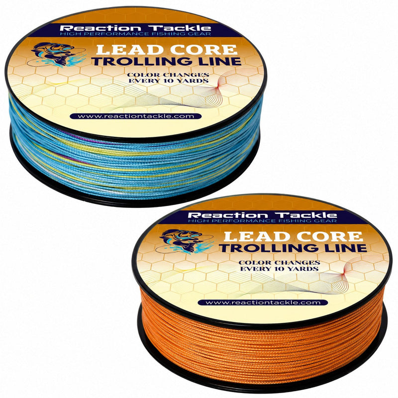 Load image into Gallery viewer, Reaction Tackle Lead Core Metered Trolling Braided Line
