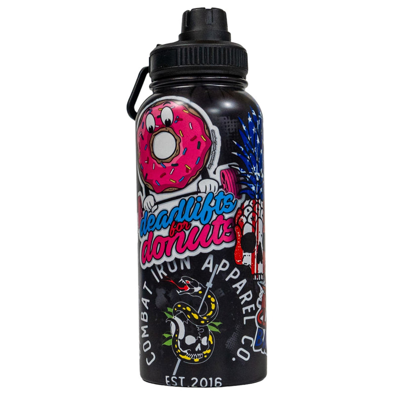 Load image into Gallery viewer, 32oz Metal Hydration Bottle V2 | 24hr Insulated + Drink Port
