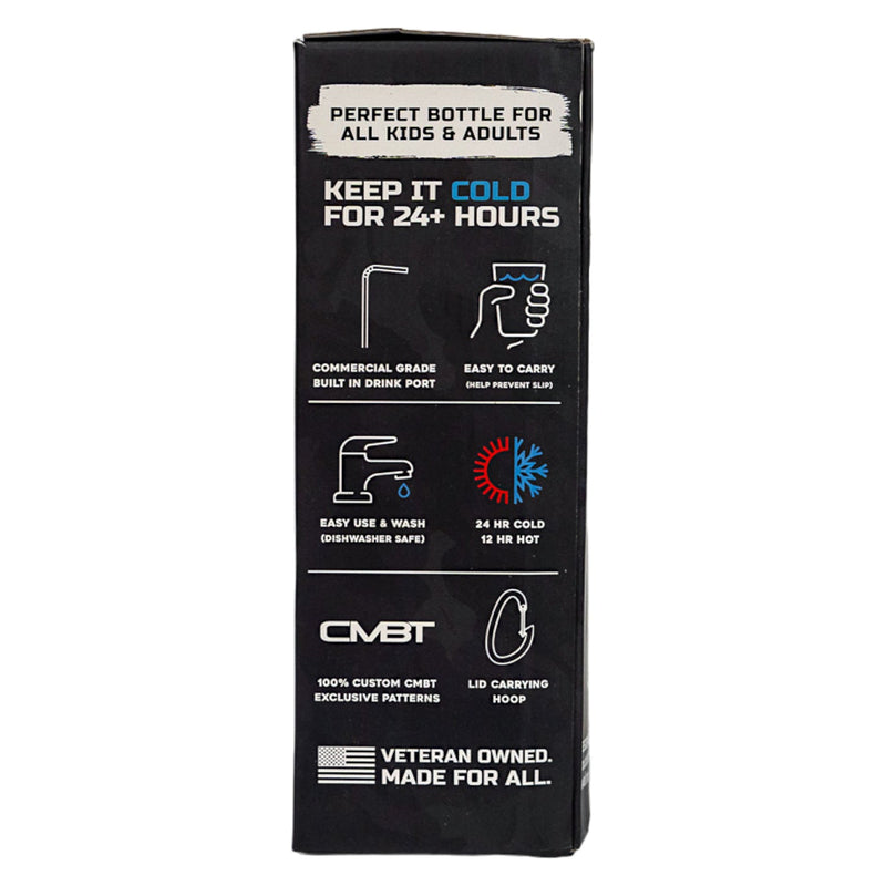 Load image into Gallery viewer, 32oz Metal Hydration Bottle V2 | 24hr Insulated + Drink Port
