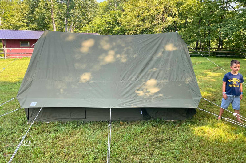 Load image into Gallery viewer, Canvas A-Frame Tent - The Scout About™
