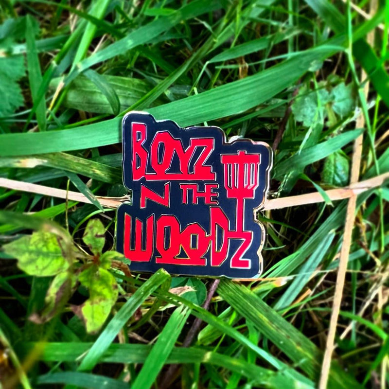 Load image into Gallery viewer, Boyz In The Woods Pin - Metal Butterfly
