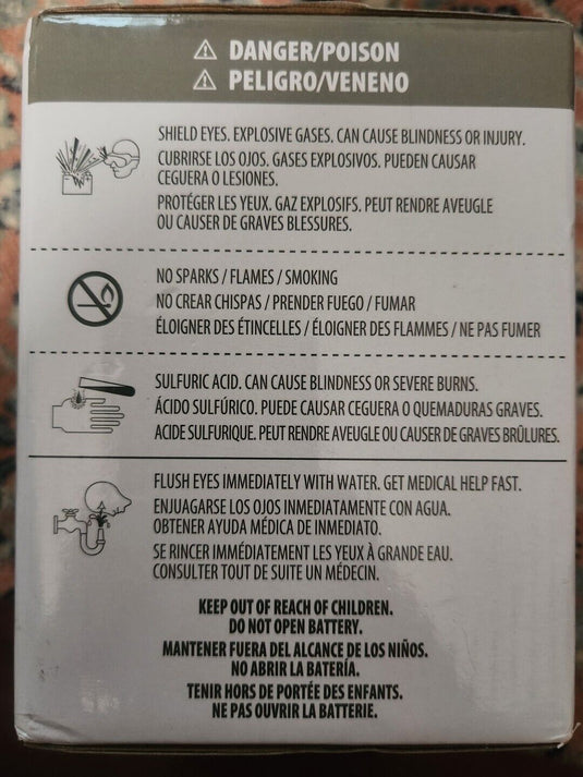 Brand New Gray 12V 12AH Rechargeable Battery for Power Wheels G5894