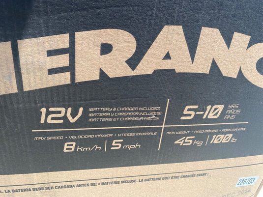 Brand New Power Wheels Boomerang Blue - Available for Local Pickup in 92865