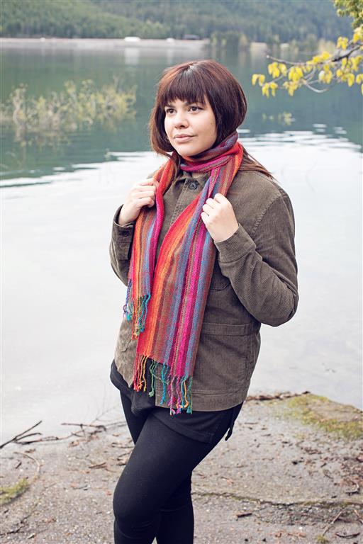 Load image into Gallery viewer, Brilliant Runway Alpaca Scarf
