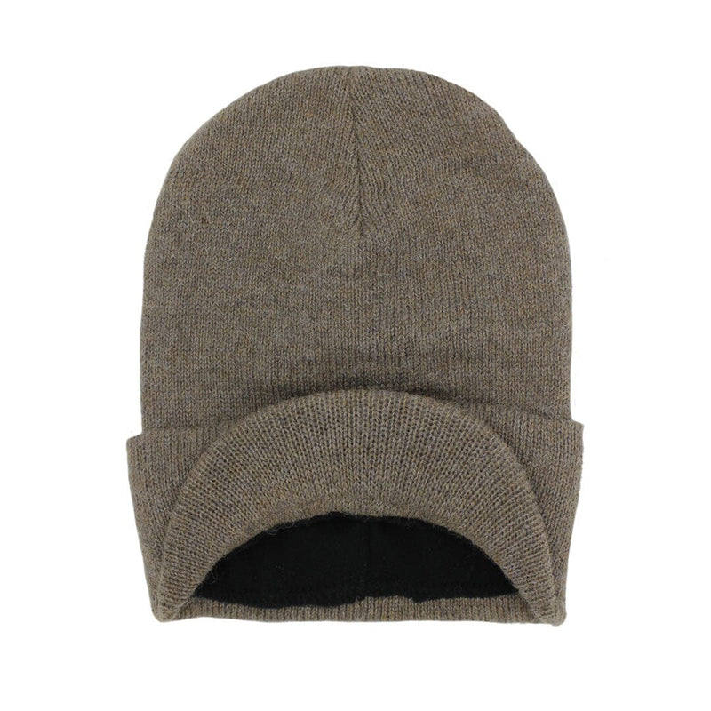 Load image into Gallery viewer, Brimmed Alpaca Knit Radar Mash Hat
