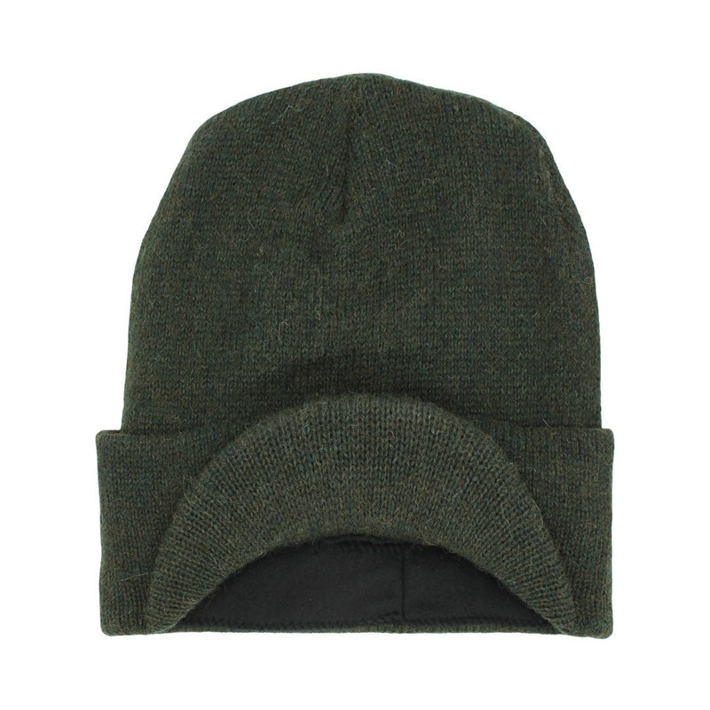 Load image into Gallery viewer, Brimmed Alpaca Knit Radar Mash Hat
