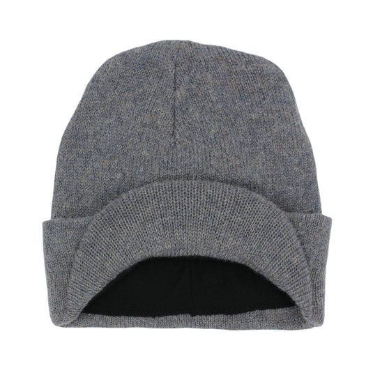 Brimmed Alpaca Knit Radar Mash Hat