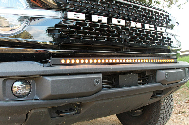 Load image into Gallery viewer, 2021+ Ford Bronco Standard Bumper 40in Light Bar - Slim
