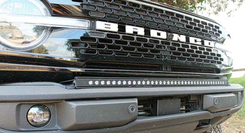 Load image into Gallery viewer, 2021+ Ford Bronco Standard Bumper 40in Light Bar - Slim
