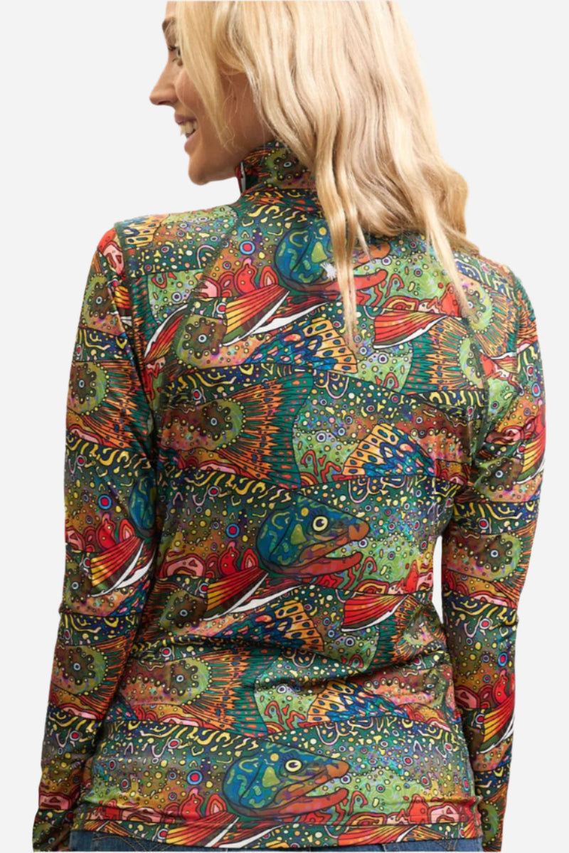 Load image into Gallery viewer, Brookie 1/4 Zip Sunshirt
