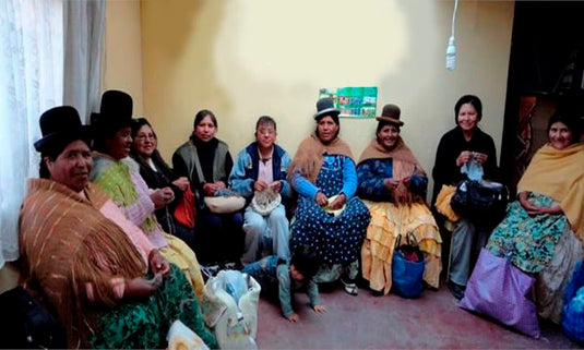 Brushed Pattern Fingerless Alpaca Gloves