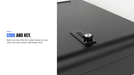 BoostedSafe Basic: Manual Combination Lock