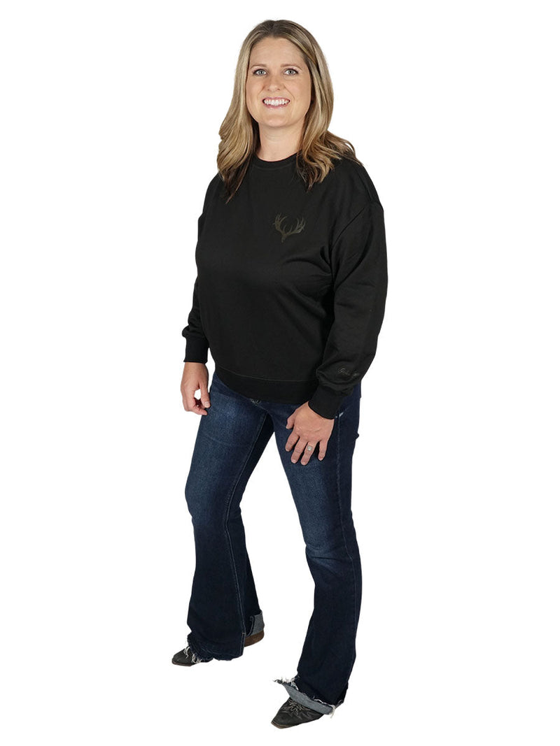 Load image into Gallery viewer, Buck Skull Crewneck
