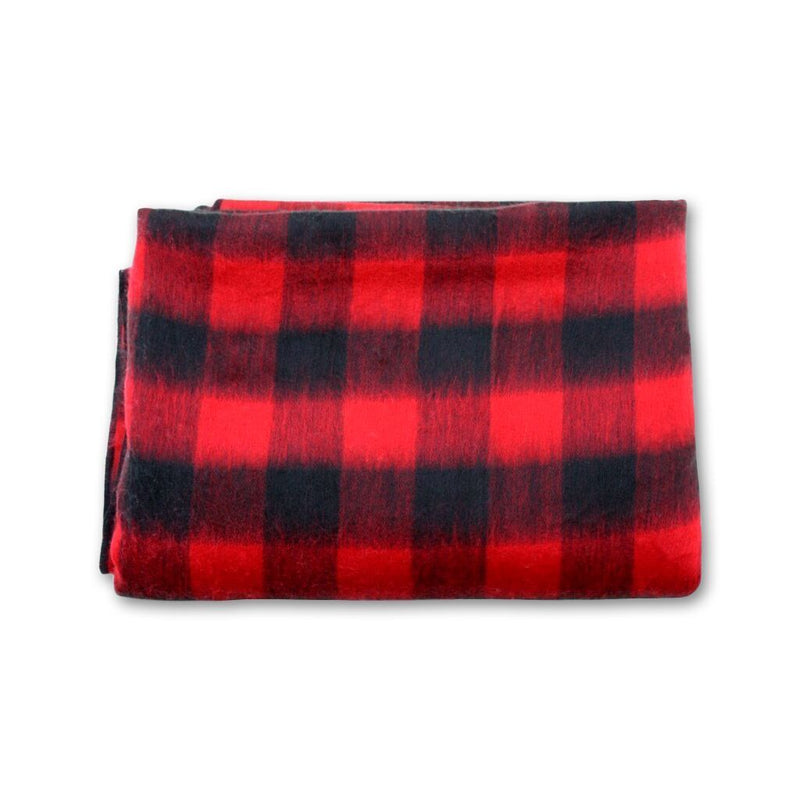 Load image into Gallery viewer, Buffalo Chex Alpaca Bed Blanket or Alpaca Throw
