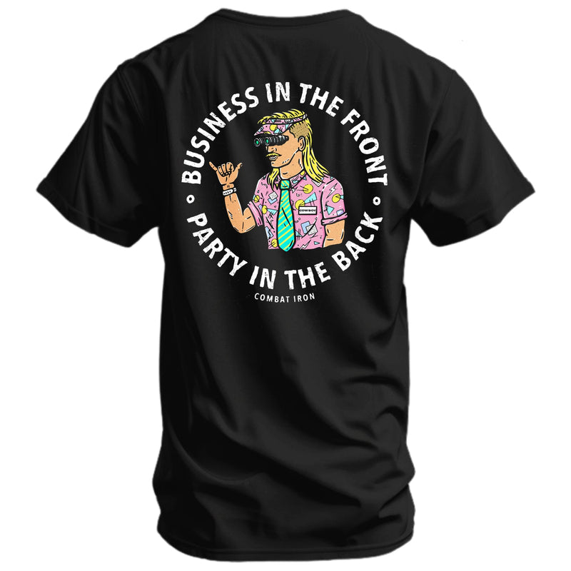 Load image into Gallery viewer, Business In The Front. Party In The Back. Party Men&#39;s T-Shirt
