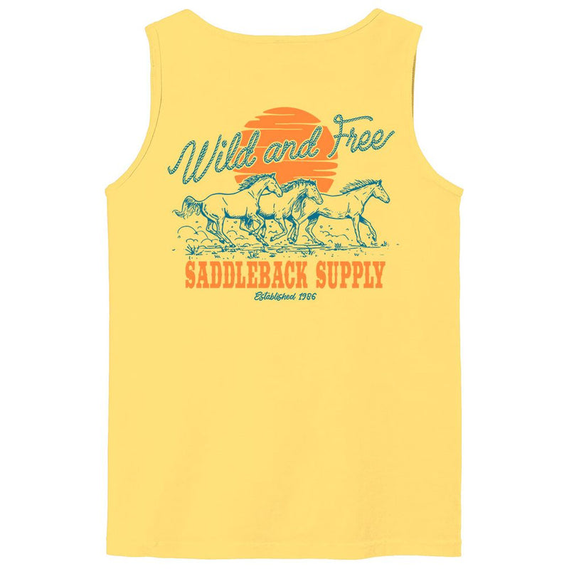Load image into Gallery viewer, Wild and Free Pigment Tank Top
