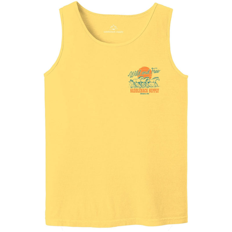 Load image into Gallery viewer, Wild and Free Pigment Tank Top
