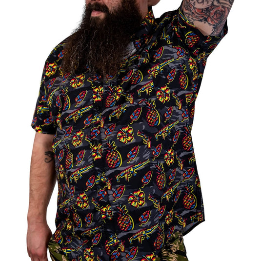 Men's Flex Button Up