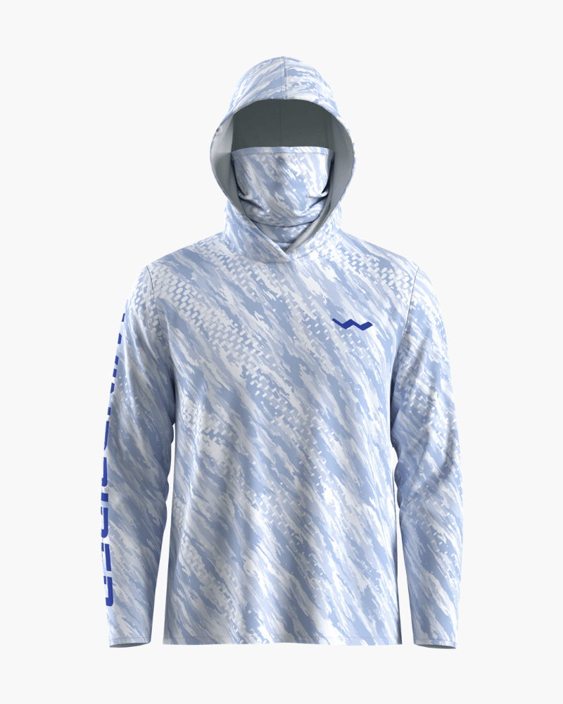 Load image into Gallery viewer, Hooded Helios Fishing Shirt with Gaiter
