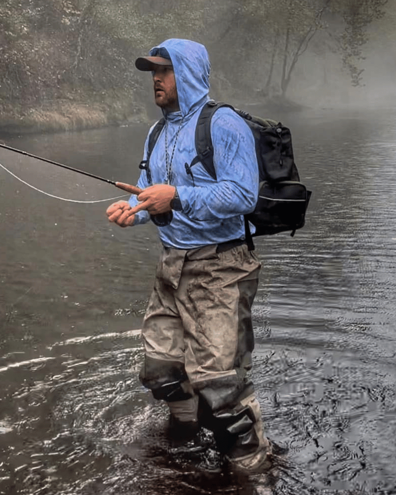 Load image into Gallery viewer, Hooded Helios Fishing Shirt with Gaiter
