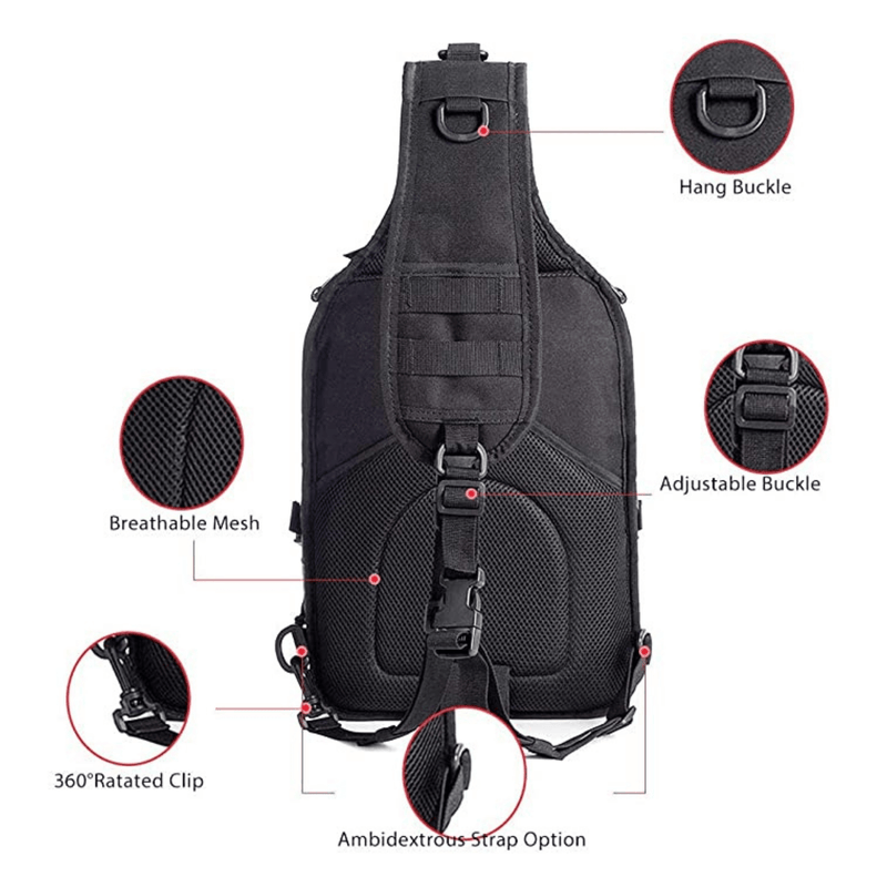 Load image into Gallery viewer, Tactical Medium Sling Range Bag
