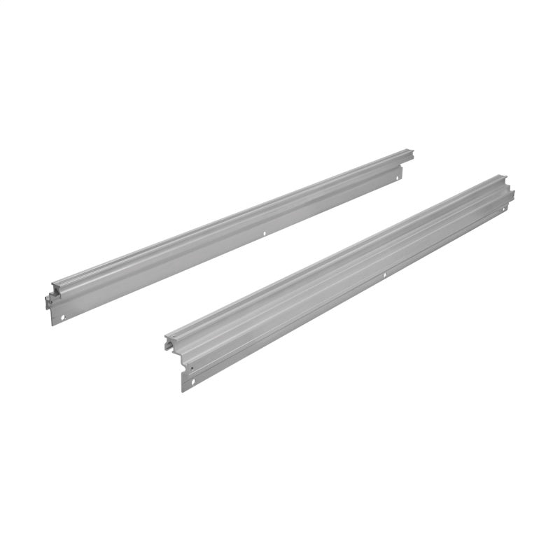 Load image into Gallery viewer, Thule Extension Tracks for TracRac Sliding Utility Rack (4ft. / 2 Pack) - Silver
