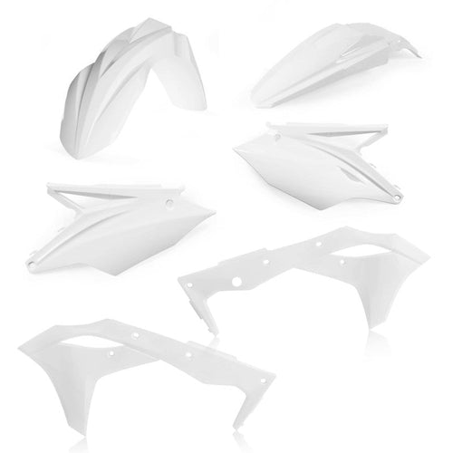 Acerbis 2018 Kawasaki KX250F/19-20 KX250 Plastic Kit - White 2685810002