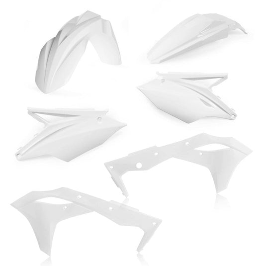 Acerbis 2018 Kawasaki KX250F/19-20 KX250 Plastic Kit - White 2685810002