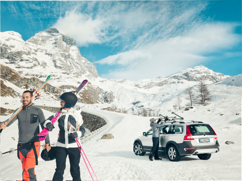 Load image into Gallery viewer, Thule SnowPack M Ski/Snowboard Rack (Up to 4 Pair Skis/2 Snowboards) - Black/Silver
