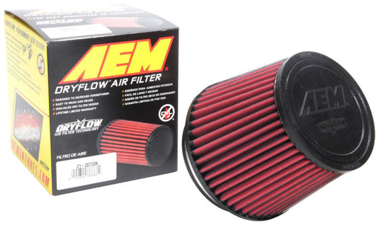 AEM Induction AEM 5 inch x 5 inch DryFlow Air Filter 21-2073DK
