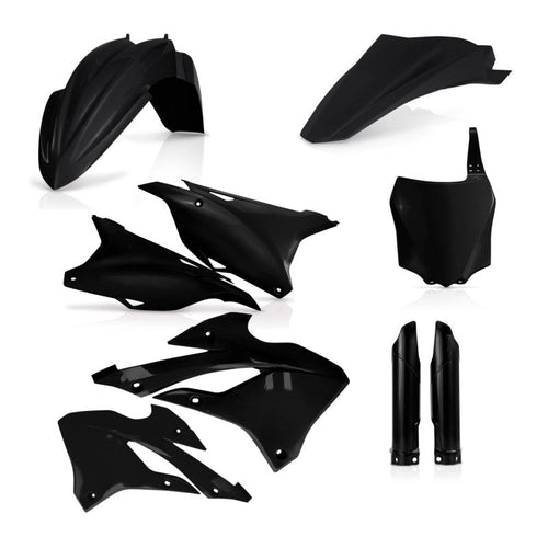 Acerbis 22-23 Kawasaki KX85/112 Full Plastic Kit - Black 2936130001