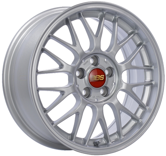 BBS RG-F 16x7 5x100 ET35 Sport Silver Wheel -70mm PFS/Clip Required